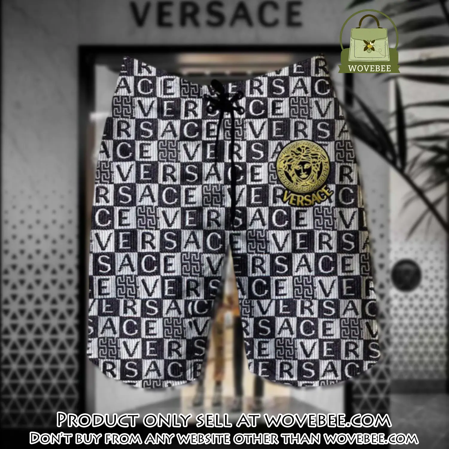Versace medusa caro luxury brand premium fashion shorts for men wvb0048310